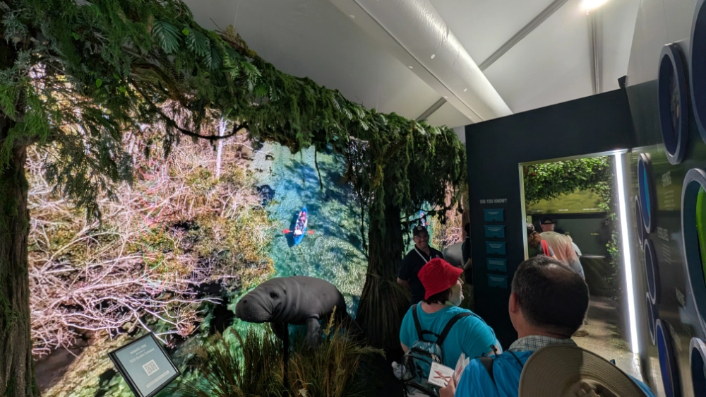 Florida's exhibit at the Great American State Fair was by far the most impressive!